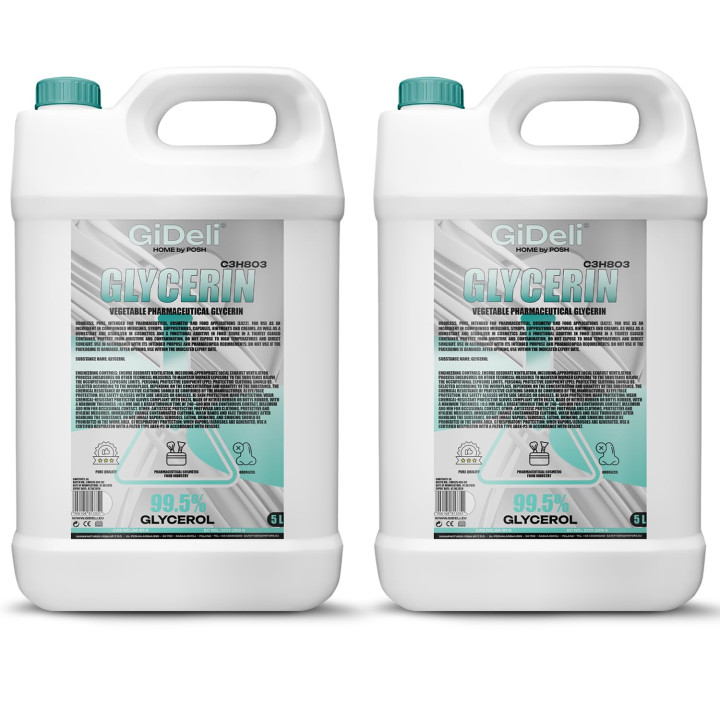 Glycerin VG 10L 99,5% - Pharmaqualität E422 | GiDeli
