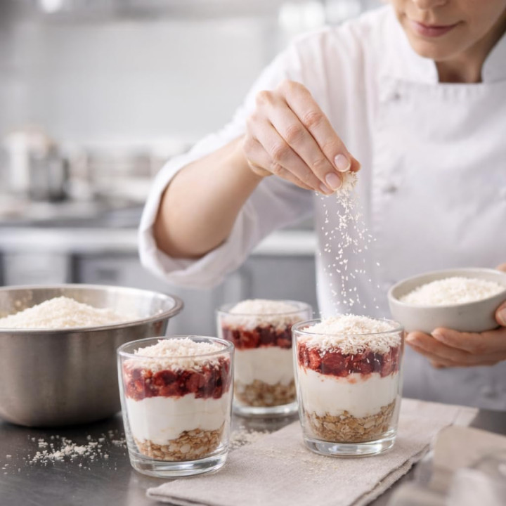 Kokosraspeln 100g - Ungesüßt Natur Keto Vegan | GiDeli