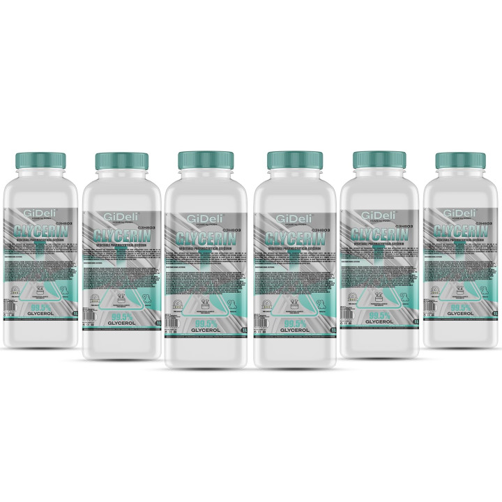 Glycerin VG 6L 99,5% - Pharmaqualität E422 | GiDeli