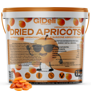 Getrocknete Aprikosen 1kg - Ohne Zuckerzusatz | GiDeli