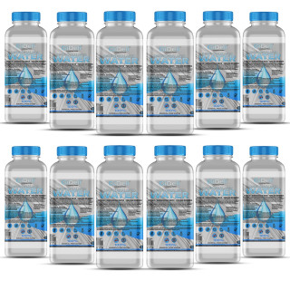 Demineralisiertes Destilliertes Wasser 12L - Rein | GiDeli