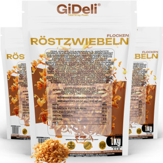 Röstzwiebeln 3kg - Knusprig Geröstet Zwiebeln | GiDeli