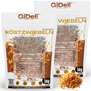Röstzwiebeln 10kg - Knusprig Geröstet Zwiebeln | GiDeli