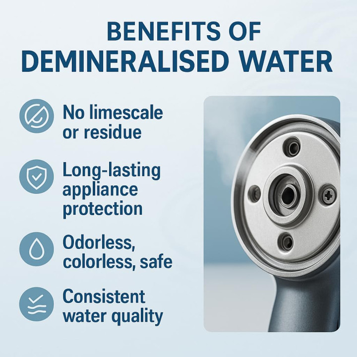 Demineralisiertes Destilliertes Wasser 20L - Rein | GiDeli