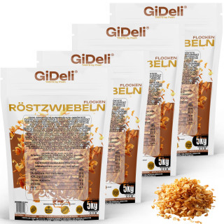 Röstzwiebeln 20kg - Knusprig Geröstet Zwiebeln | GiDeli