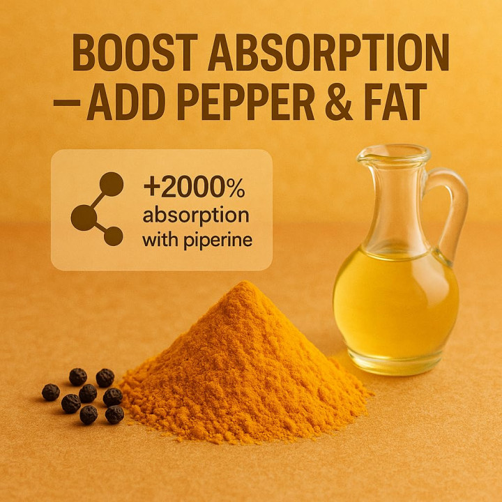 Kurkuma Pulver 3kg - Curcuma Goldene Milch Fein | GiDeli