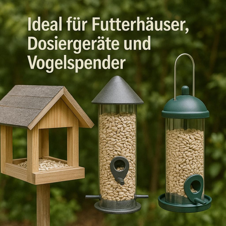 Sonnenblumenkerne 10kg - Geschält Natur Vogelfutter | GiDeli