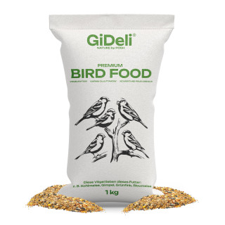 Wildvogelfutter 1kg - Vogelfutter Vierjahreszeiten | GiDeli