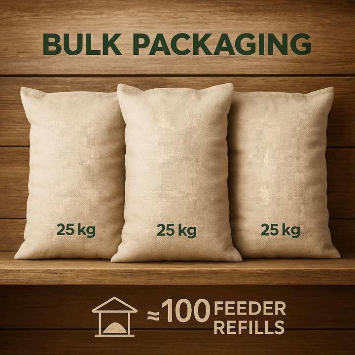 Wildvogelfutter 5kg - Vogelfutter Vierjahreszeiten | GiDeli