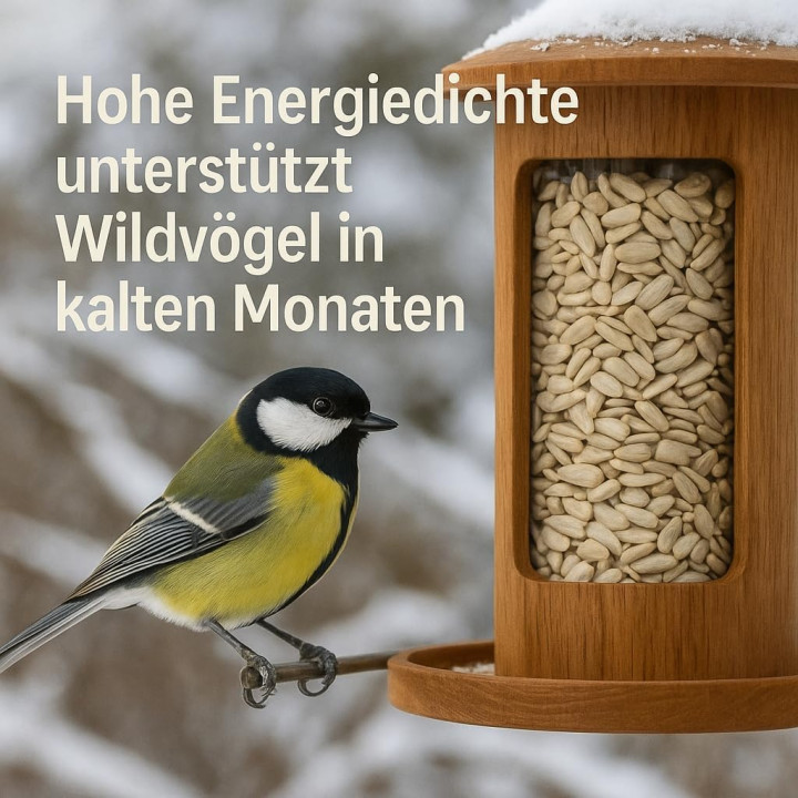 Sonnenblumenkerne 500g - Geschält Natur Vogelfutter | GiDeli