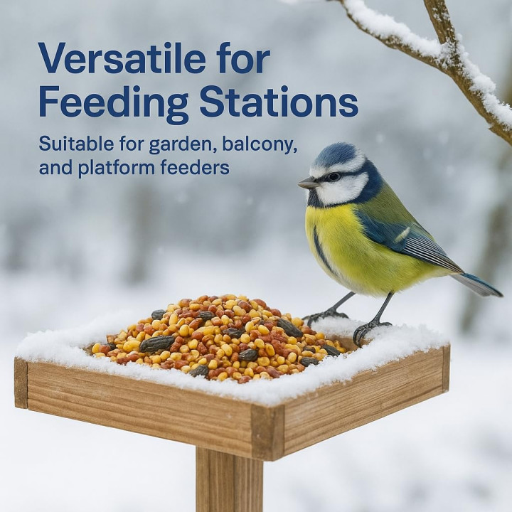 Wildvogelfutter Winter 25kg - Streufutter | GiDeli