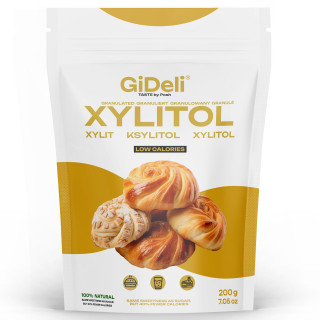 Xylit Birkenzucker 200g - Zuckerersatz Vegan | GiDeli