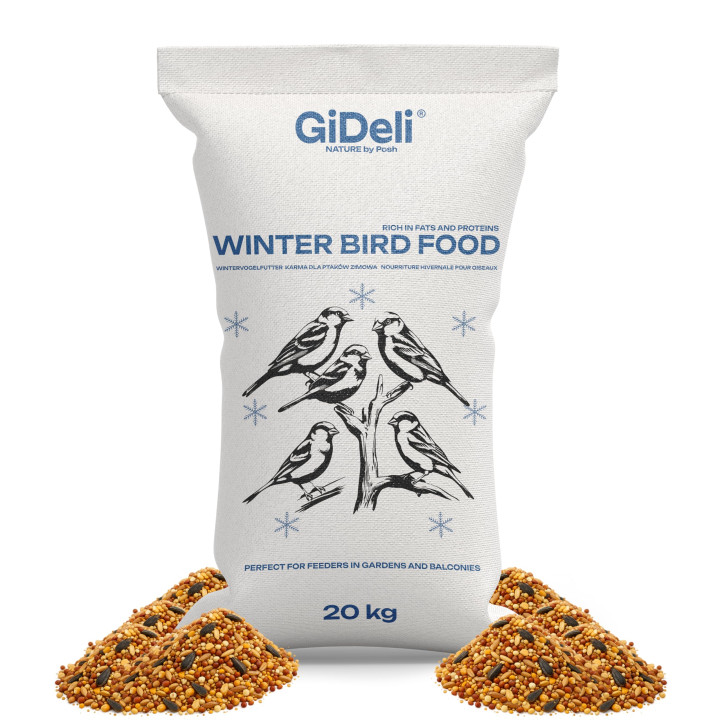 Wildvogelfutter Winter 20kg - Streufutter | GiDeli