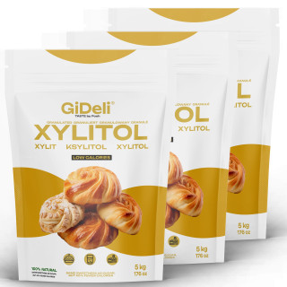 Xylit Birkenzucker 15kg - Zuckerersatz Vegan | GiDeli