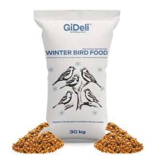Wildvogelfutter Winter 30kg - Streufutter | GiDeli