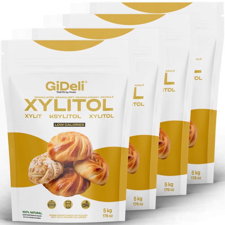 Xylit Birkenzucker 20kg - Zuckerersatz Vegan | GiDeli