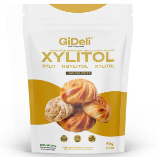 Xylit Birkenzucker 5kg - Zuckerersatz Vegan | GiDeli