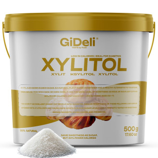 Xylit Birkenzucker 500g - Zuckerersatz Vegan | GiDeli