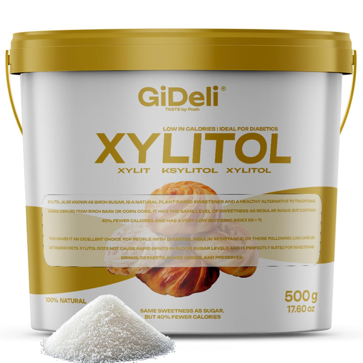 Xylit Birkenzucker 500g - Zuckerersatz Vegan | GiDeli