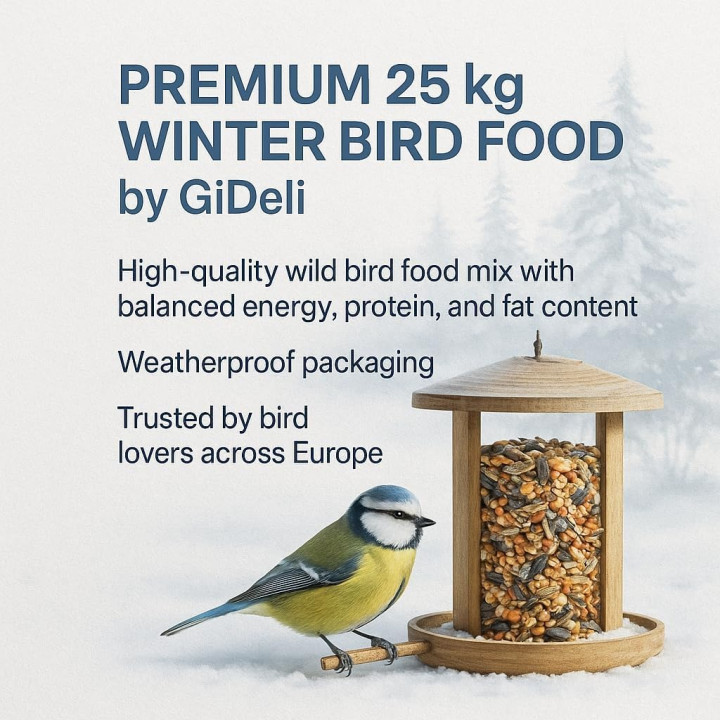 Wildvogelfutter Winter 20kg - Streufutter | GiDeli