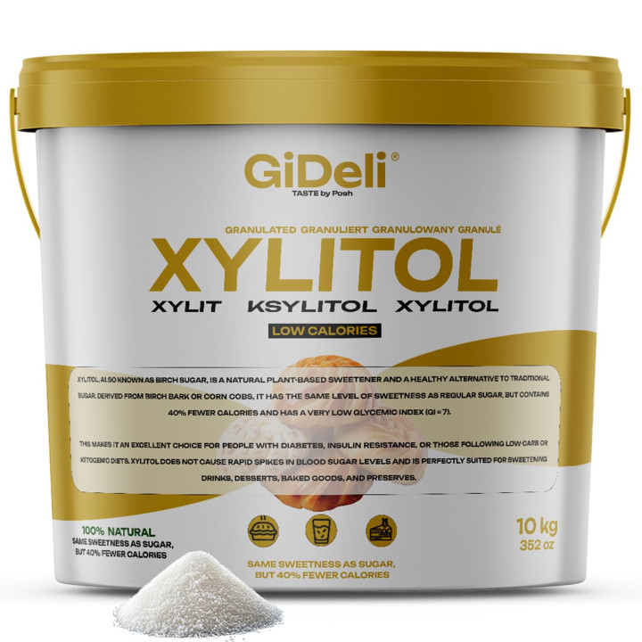Xylit Birkenzucker 10kg - Zuckerersatz Vegan | GiDeli