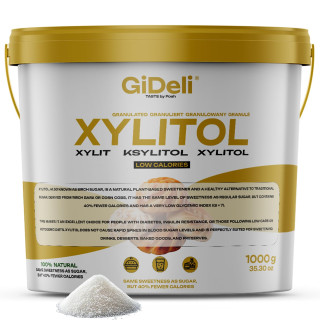 Xylit Birkenzucker 1kg - Zuckerersatz Vegan | GiDeli