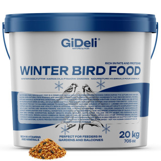 Wildvogelfutter Winter 20kg - Streufutter | GiDeli