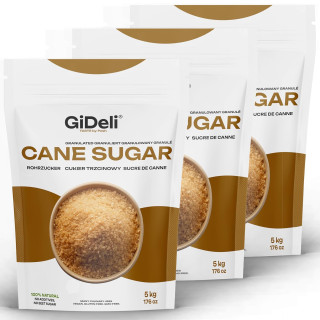 Rohrzucker 15kg - Unraffiniert Mauritius Naturrein | GiDeli