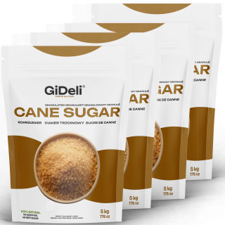 Rohrzucker 20kg - Unraffiniert Mauritius Naturrein | GiDeli