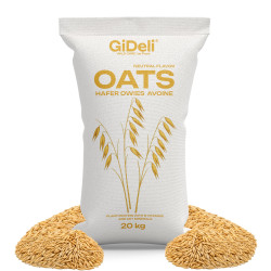 Hafer Ganz 20kg Naturrein Pferdefutter Vogelfutter Geflügel Wildvögel GiDeli