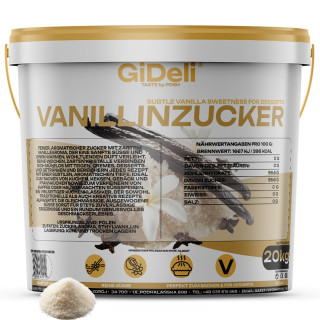 Vanillinzucker 20kg - Intensiv Vanille Aroma | GiDeli