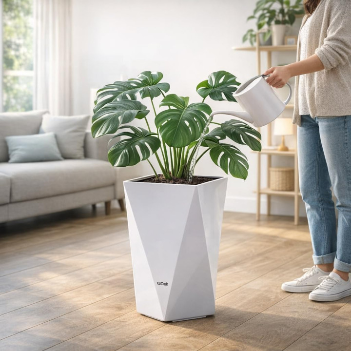 Selbstbewässernder Blumentopf Übertopf | GiDeli
