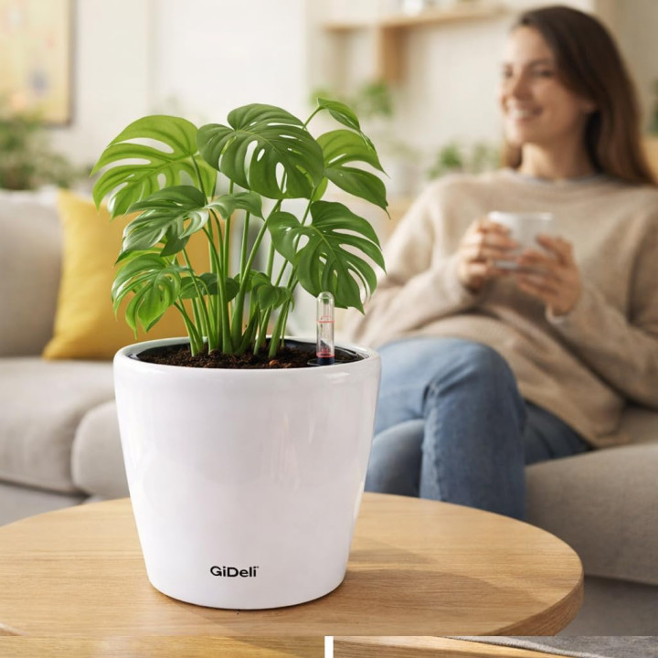 Selbstbewässernder Blumentopf Übertopf | GiDeli