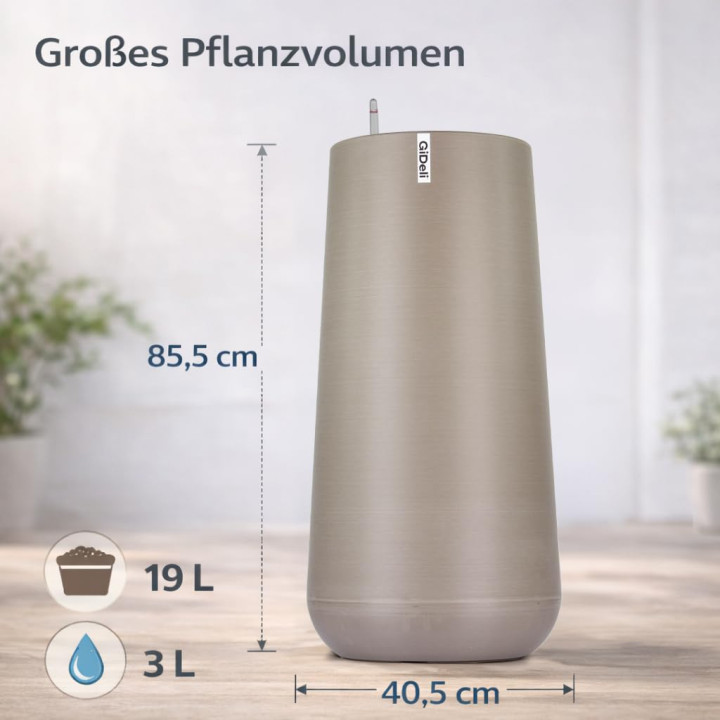 Selbstbewässernder Blumentopf Übertopf | GiDeli