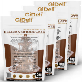 Belgische Schokolade 20 kg - Kuvertüre Kakao für | GiDeli